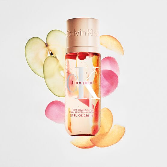CK SHEER PEACH HAIR  BODY PERFUME MIST